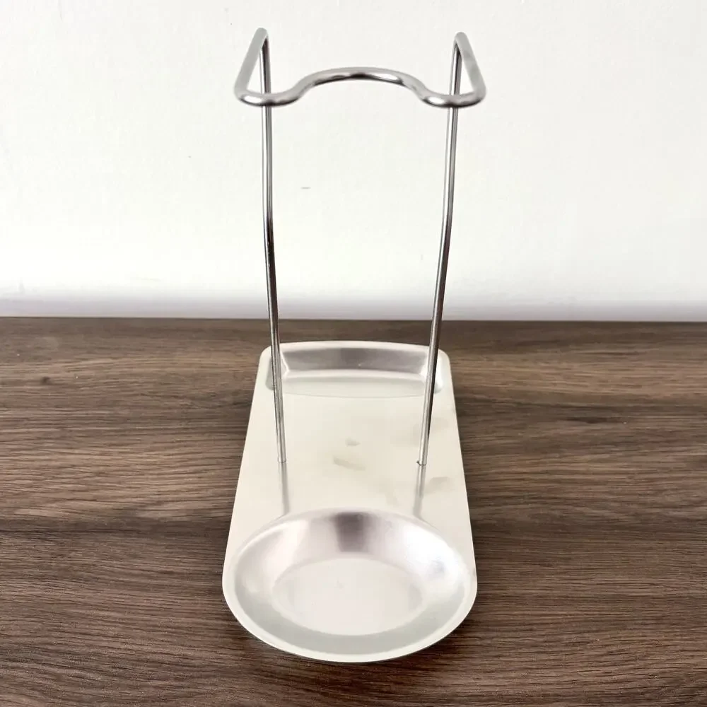 Stainless Steel Spoon Rest and Pan Lid Rest - Used - Good Condition